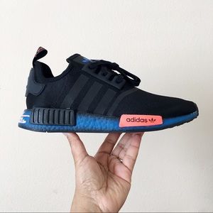 Adidas NMD R1 Black Urban Graffiti Sneakers